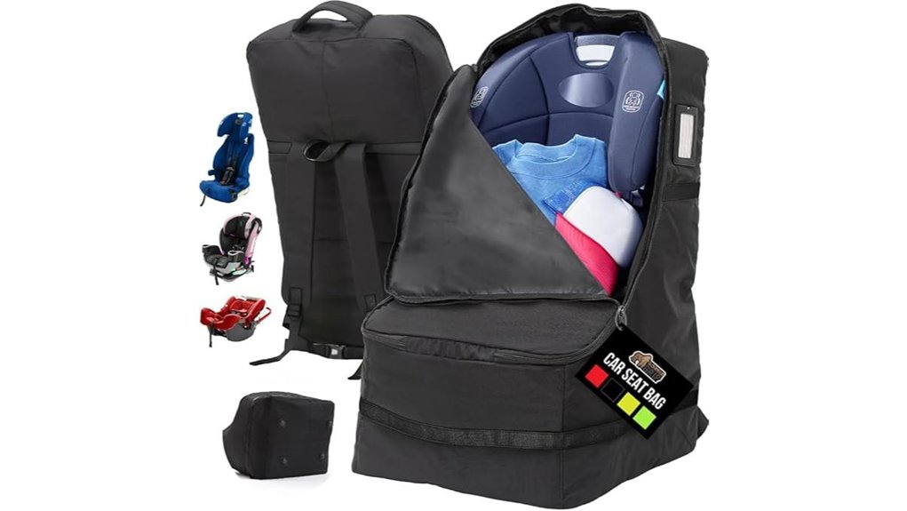 Best Car Seat Travel Bags (Padded, Tough) For Long Journeys 8 padded gorilla travel bag