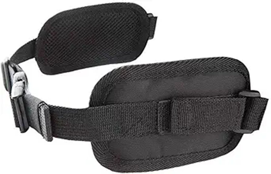 padded quick release hiking belt