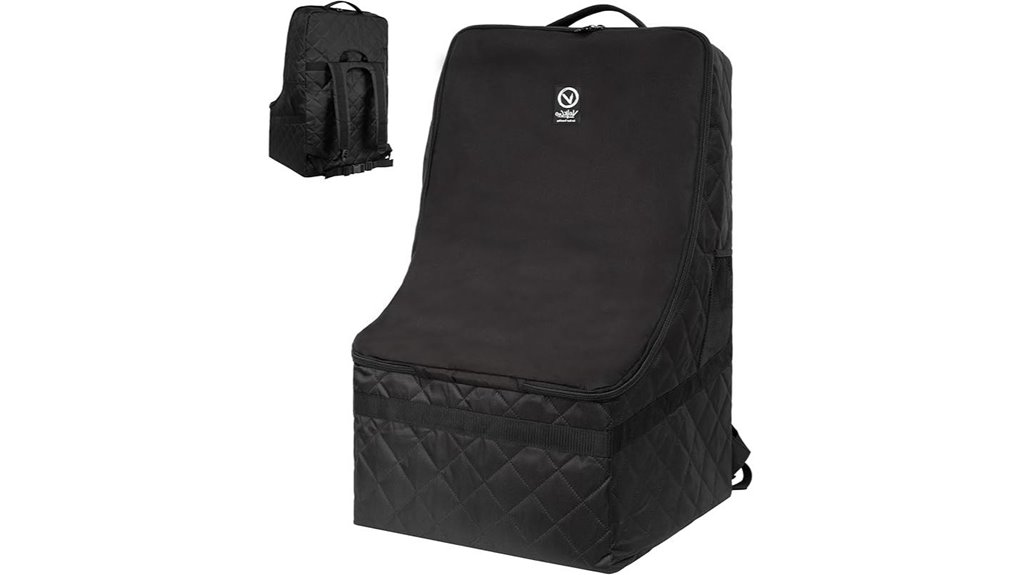 Padded Car Seat Travel Bags That Guard Your Kids on Flights 14 padded travel seat bag