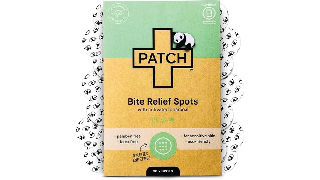 Anti‑itch Patches For Travel: Spot‑Only Solutions Traveler's Love 12 panda bamboo charcoal patch
