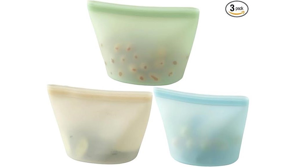 pandaear reusable silicone bags