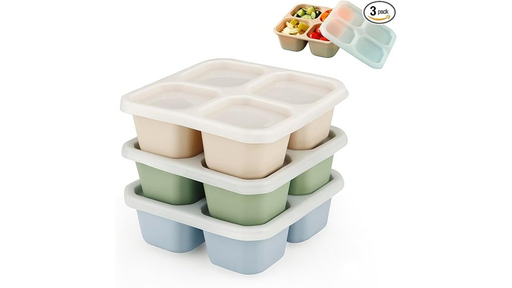 pandaear silicone bento pack
