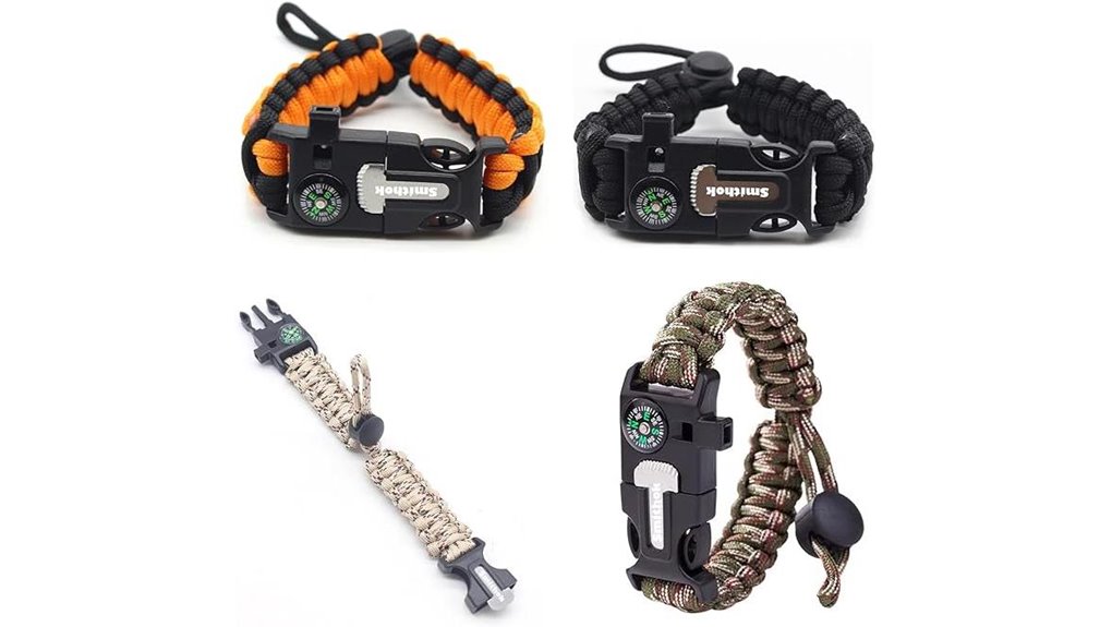 Paracord Survival Bracelets Hikers Rely On 3 paracord survival bracelet kit