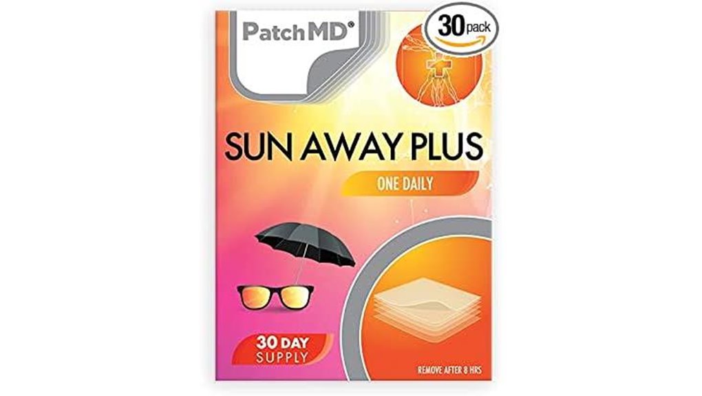 Top Sunburn Relief Patches for Travelers' Quick Spot Care 3 patchmd sun 30 day supply