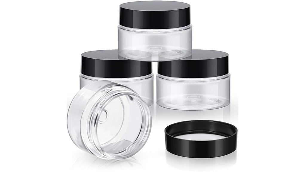 Best Leak-Proof, Wide-Mouth Travel Jars for Balms & Creams 2 patelai 1oz leakproof containers