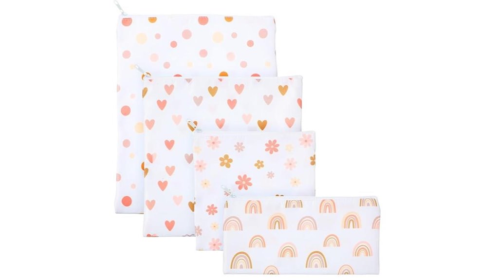 paterr 4 pack zippered sandwich