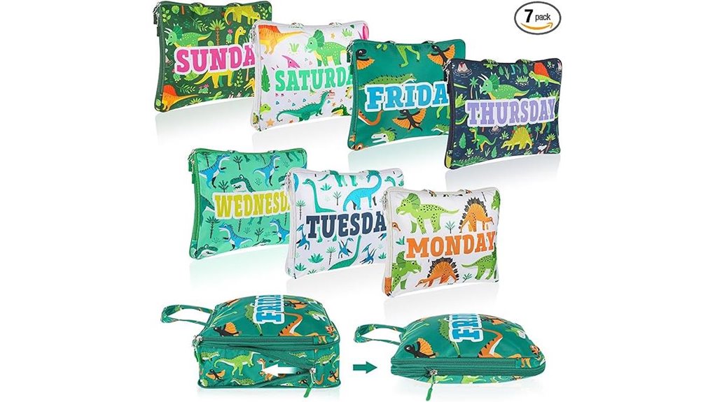 paterr s dinosaur packing cubes