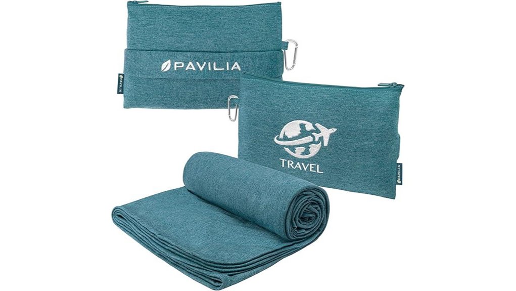 Travel Blankets That Pack Small: Warmth Without Bulk 4 pavilia travel blanket strap