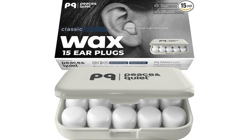 Earplugs Hotel Guests Trust: Foam or Silicone? Sleep Better 5 peacequiet 15 slot wax earplugs