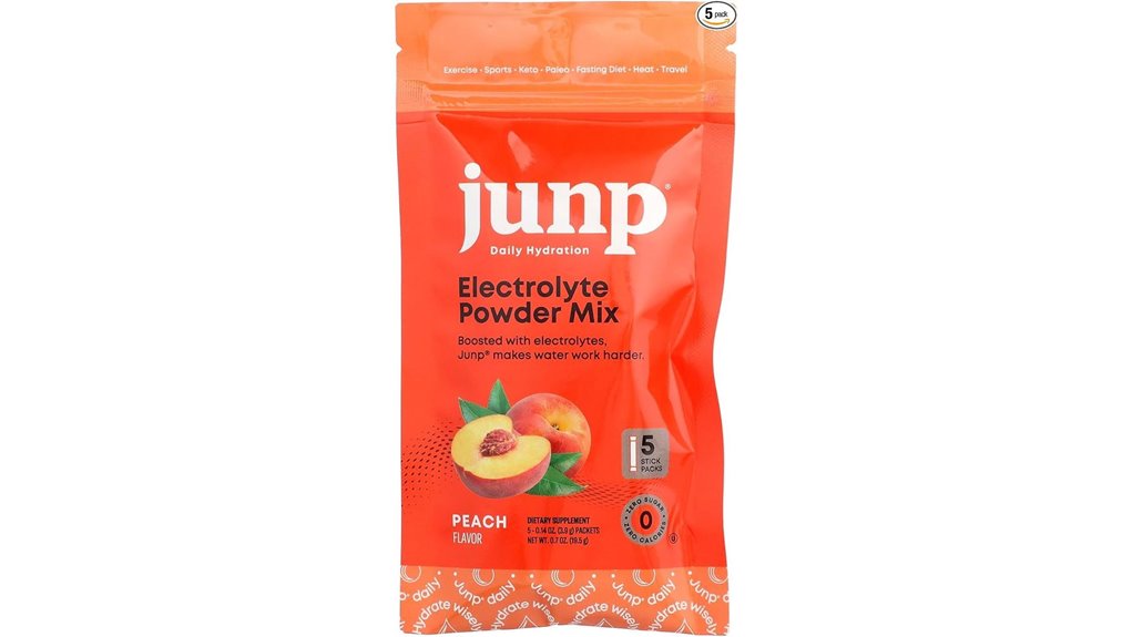 peach electrolyte powder pack