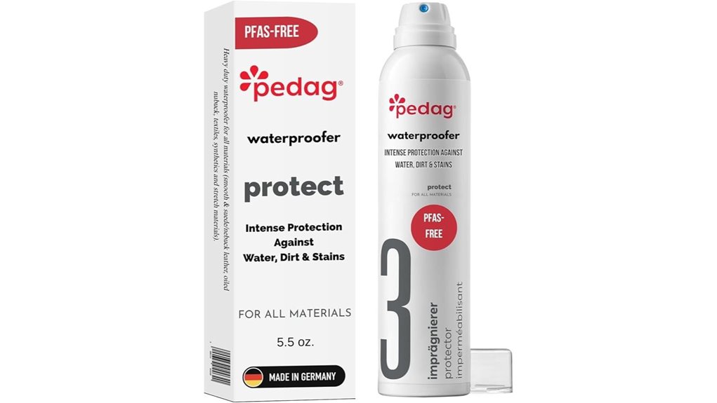 Shoe Waterproofing Sprays for Before-Trip Prep 9 pedag pfas free heavy duty waterproofer