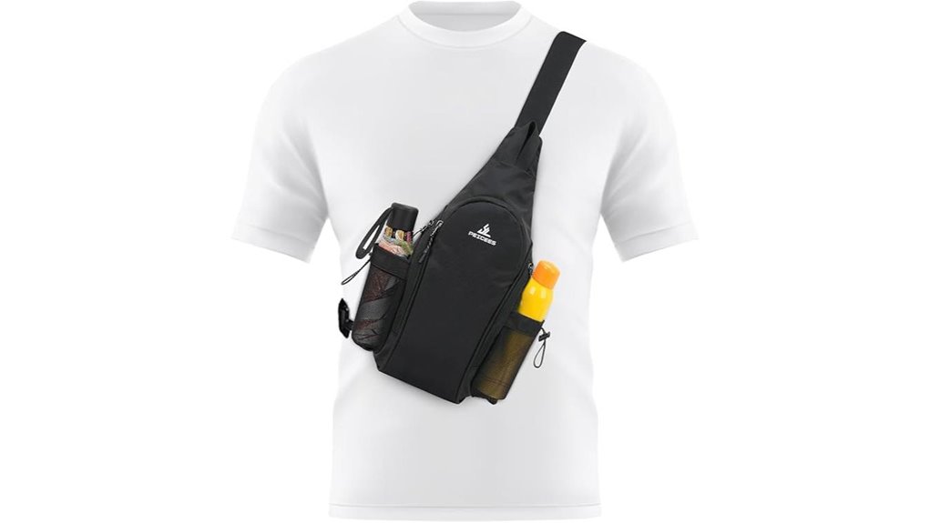 Sling Bags That Truly Hold a Small Water Bottle 7 peicees sling dual holders