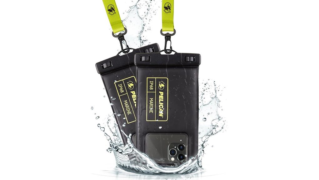 Best Waterproof Phone Pouches (Floating) That Stay Dry 2 pelican ip68 waterproof phone