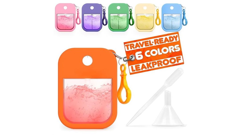 Must-Have Refillable Sanitizer Spray Bottles for On-the-Go 2 perfume 1 28oz bottle pack