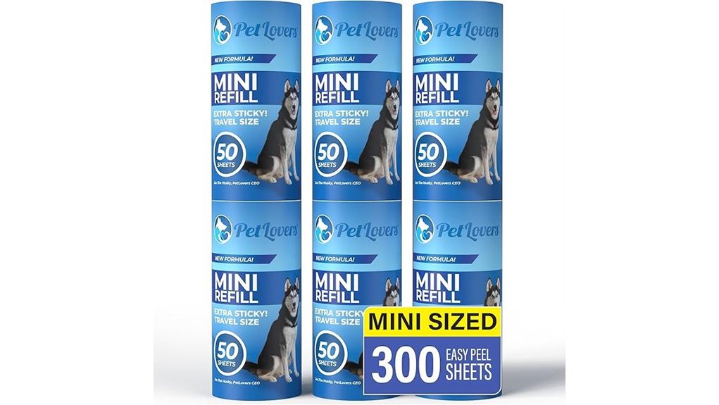 The Best Refillable Lint Rollers for Pet Hair (Travel Size) 14 petlovers lint roller refills