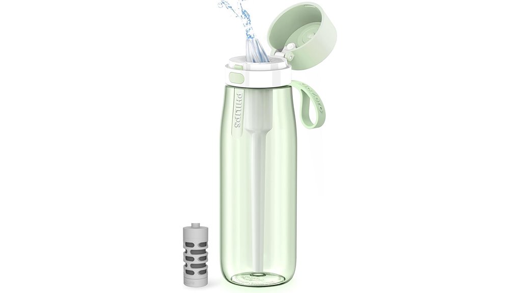 philips 22oz bpa free filtered