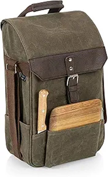 Best Insulated Wine Totes to Keep Your Picnic Sip Fresh 5 picnic 2 bottle winetote cheeseboard