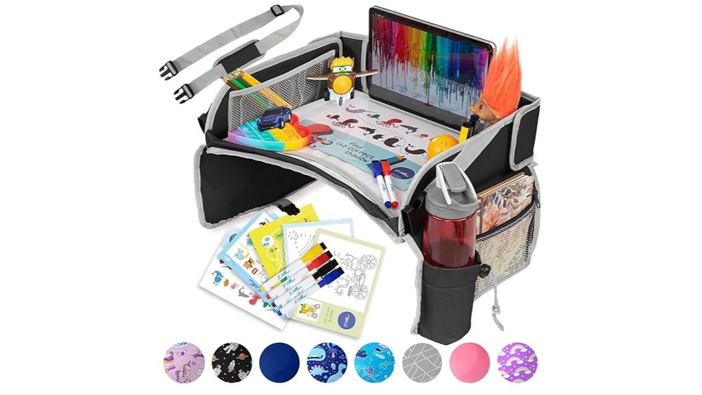 Top Kids’ Travel Activity Trays (Car/Plane) for Endless Fun 1 pillani kids car tray