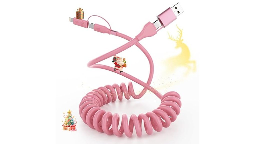 pink 60w usb c lightning
