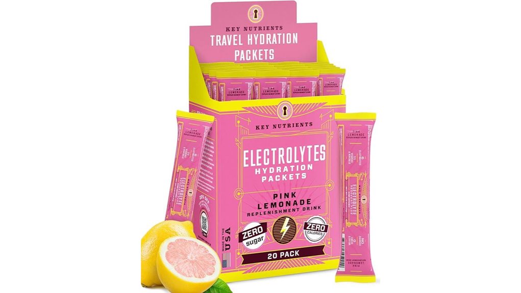 pink lemonade electrolyte pack
