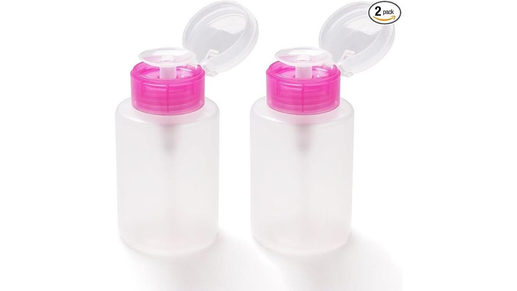 Top Lockable Pump Bottles That Prevent Accidental Presses 9 pink lockable pump dispenser