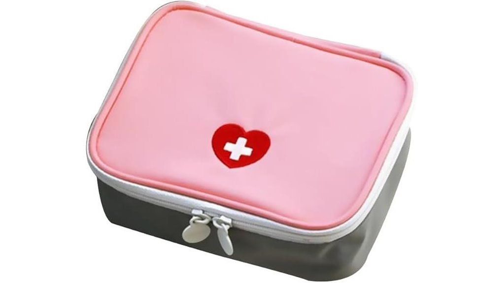The Mini First-Aid Kits Urban Travelers Must Pack – Real Essentials 15 pink mini travel firstaidkit