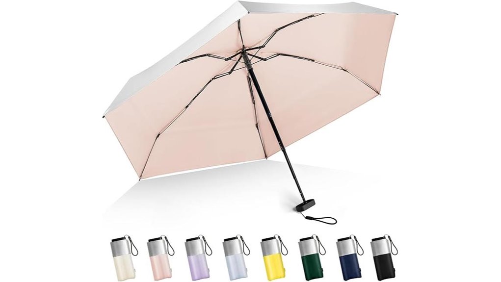 pink mini uv 50 umbrella