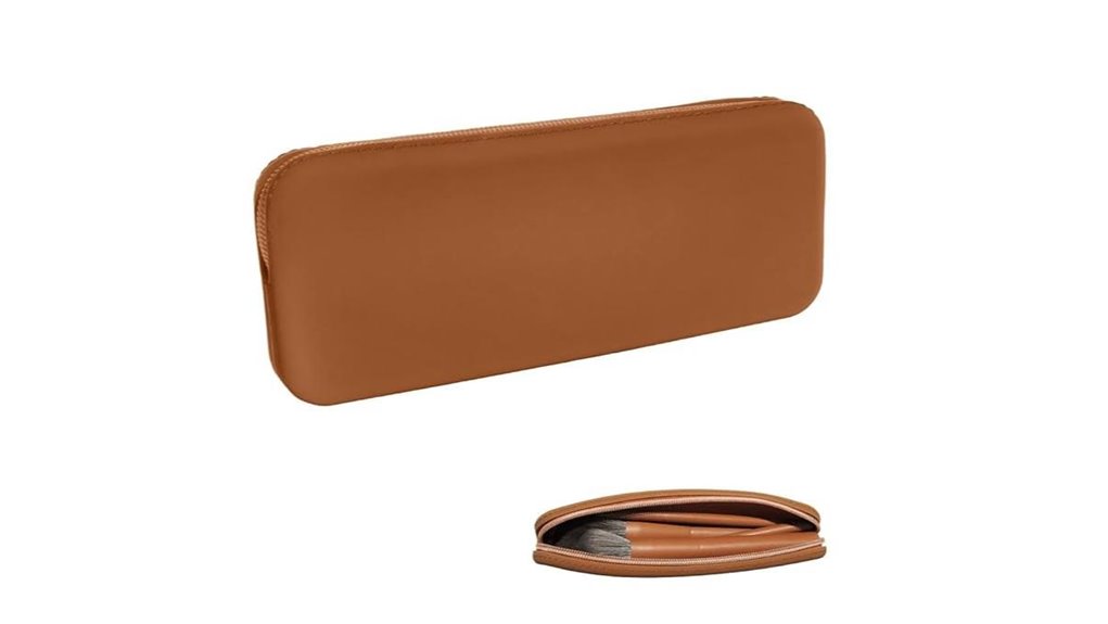 pink silicone brush case