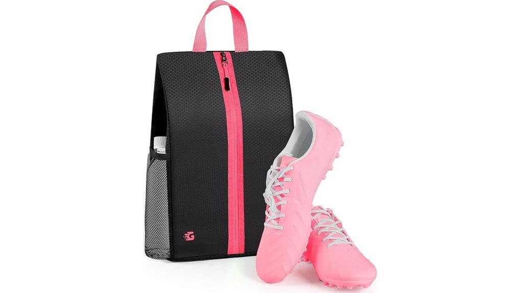 Shoe Bags (Waterproof + Odor-Resistant) That Keep Sneakers Fresh 15 pink us11 smell proof bag