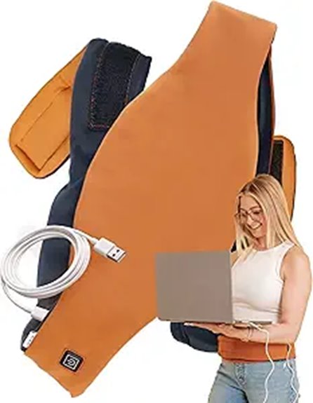 Top‑Rated USB‑Powered Portable Heating Pads for Travel 5 pixie usb powered heating belt