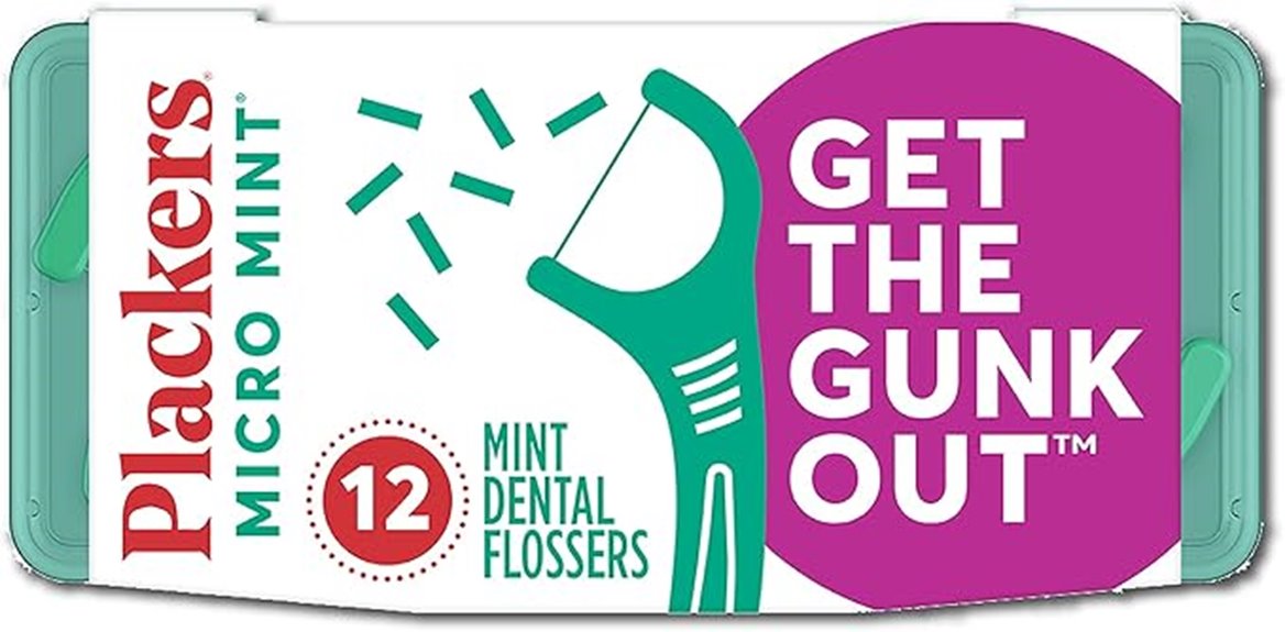 plackers minty floss pack
