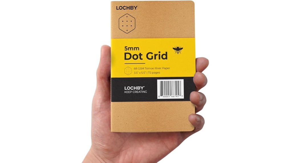 pocket fountain friendly kraft notebook