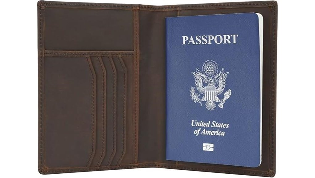 Premium Leather Passport Wallets That Exude Class 3 polare rfid leather wallet