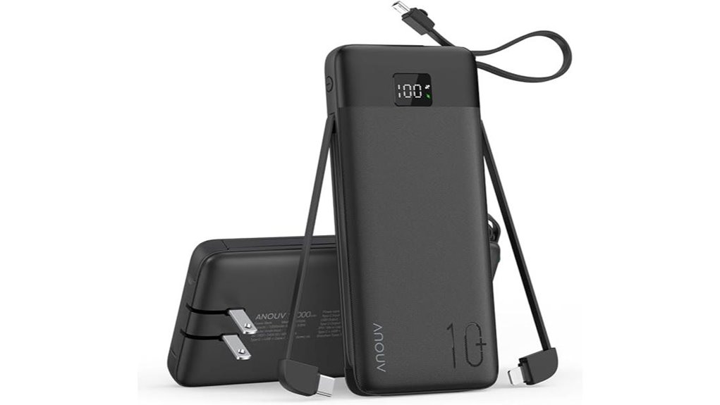 Best Power Banks with Built-In Cables for a Clutter-Free Life 13 portable 10000mah acusb c powerbank