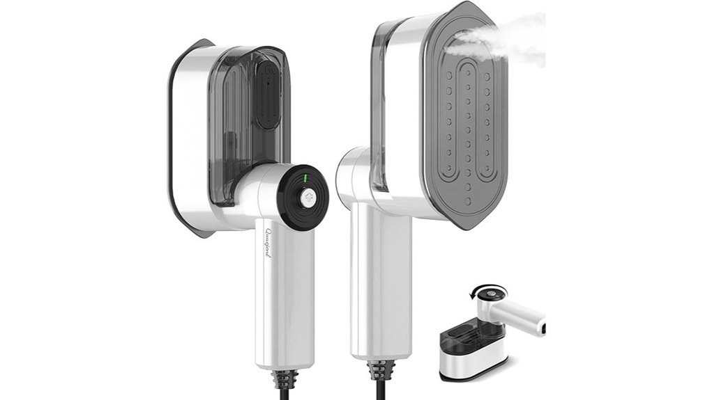 Best Mini Garment Steamers for Travel: Folding Handles 4 portable 1000w travel steamer