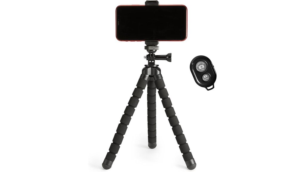 Top Phone Tripods for Travel (Tabletop Stable) Worth Trying 5 portable 10 inch remote tripod
