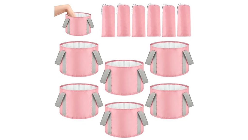 Foot Soak Bags (Collapsible Basin) for Top Relaxation 13 portable 14 l foot tub