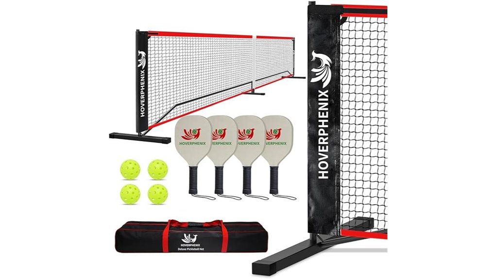 Must-Have Travel Pickleball Sets Every Player Will Love 1 portable 22ft pickleball net