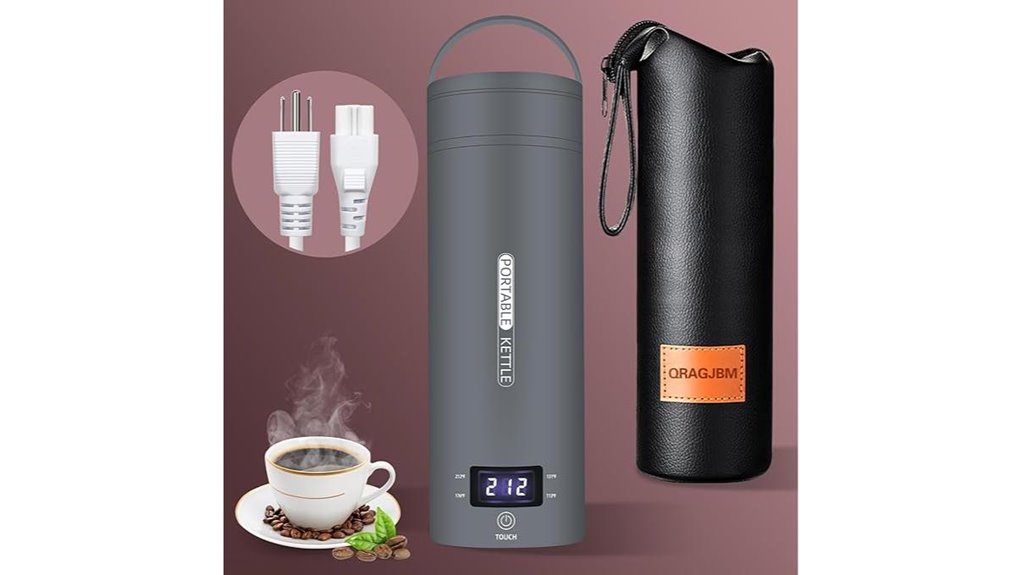 Compact Electric Kettles for Travel That Pack Little Space 14 portable 304 stainless 4 temp