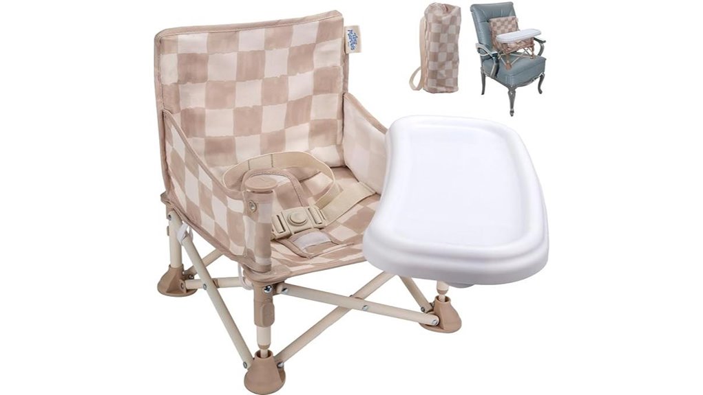 portable 3 in 1 baby tray