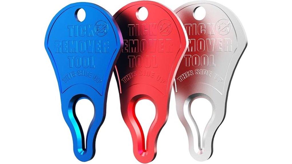 portable 3 pack tick remover