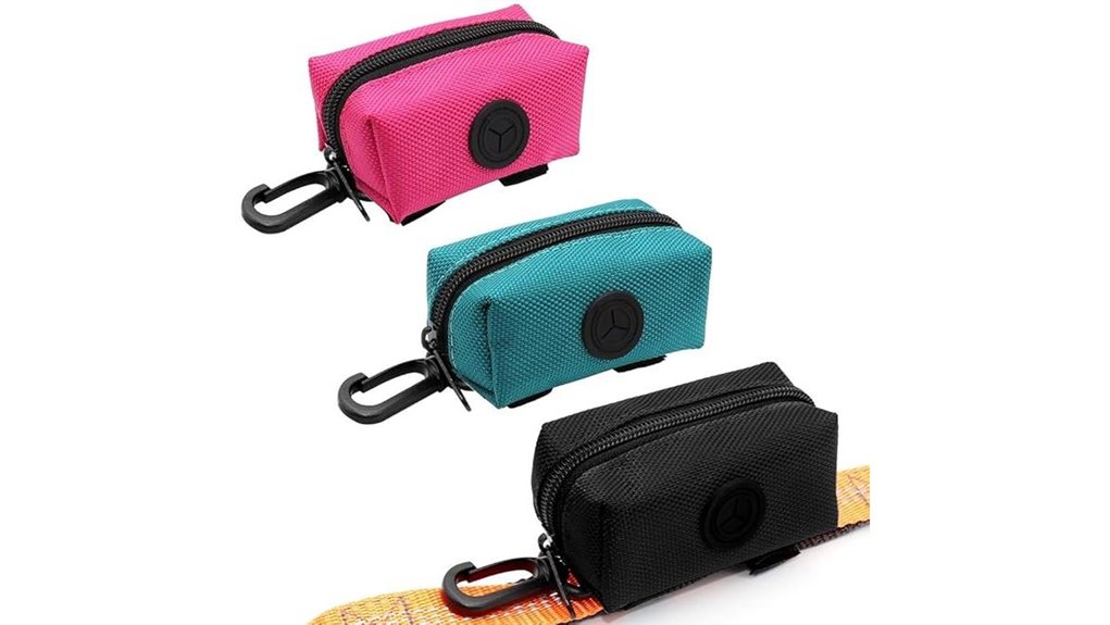 portable 3 pack waste dispenser