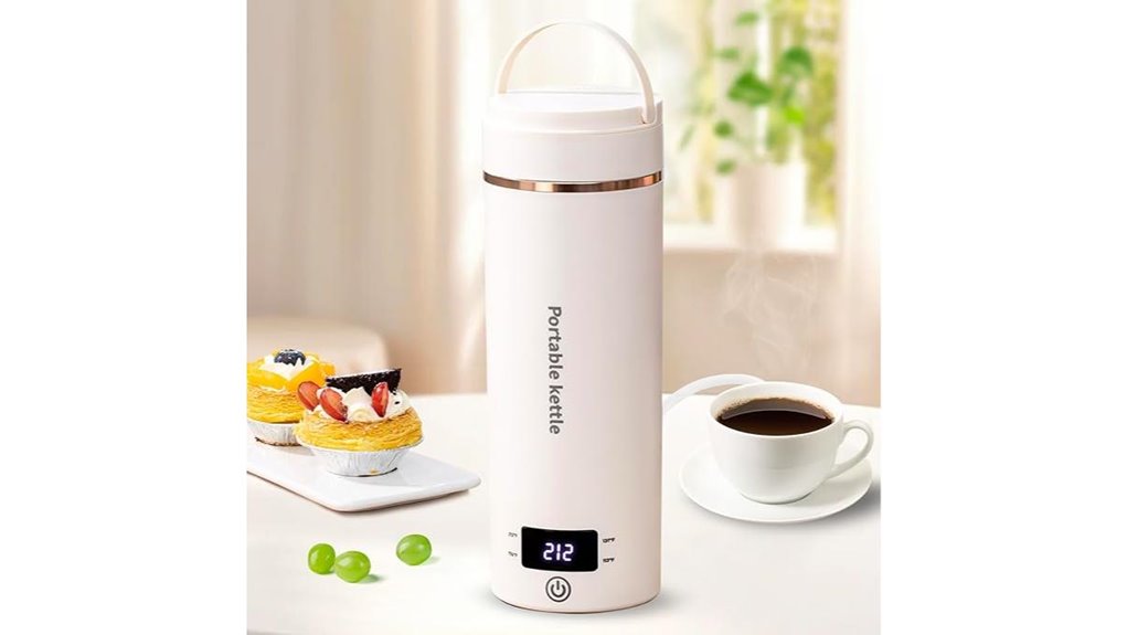 Compact Electric Kettles for Travel That Pack Little Space 5 portable 400ml 4 temp kettle