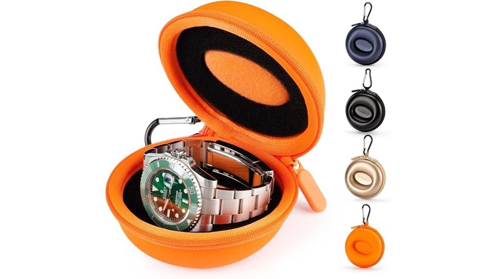 The Ultimate Slim Hard Travel Watch Cases for One Watch 1 portable 50mm watch case