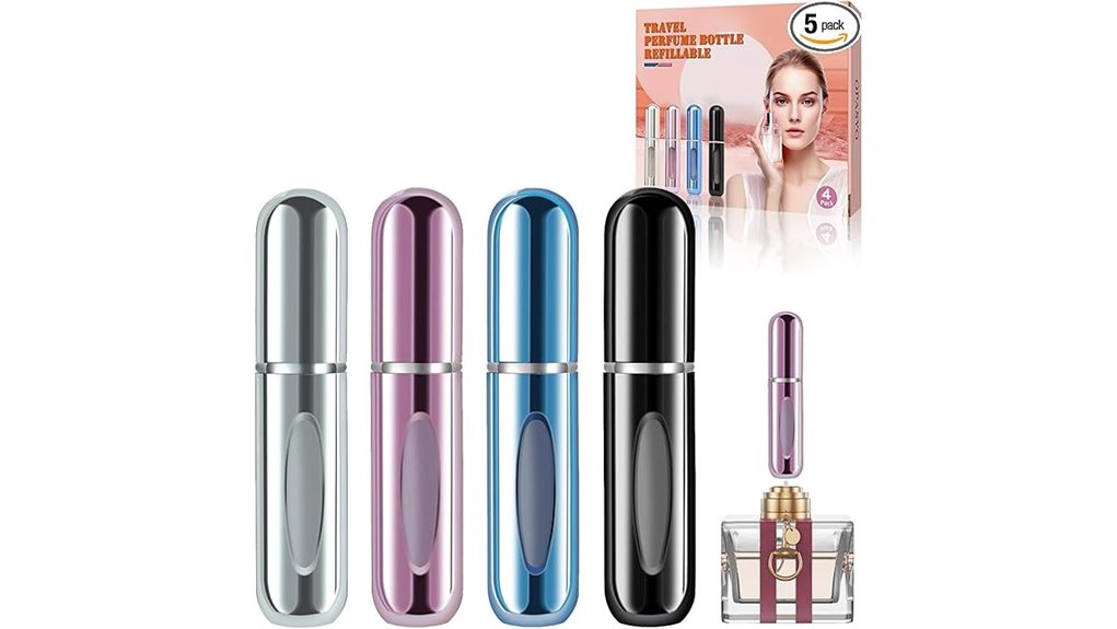 Top Refillable Perfume Sprays (Sturdy Atomizers) Perfumers Love 7 portable 5ml refillable atomizer