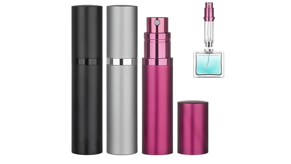 Leak‑Proof Travel Atomizers for Fresh Fragrance On‑The‑Go 15 portable 5ml trio atomizers