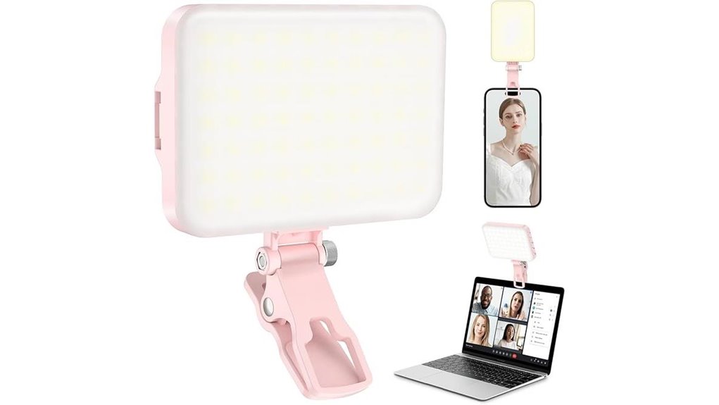 Clip‑On Phone Lights With Warm Tone Options Travelers Love 2 portable 60 led selfie light