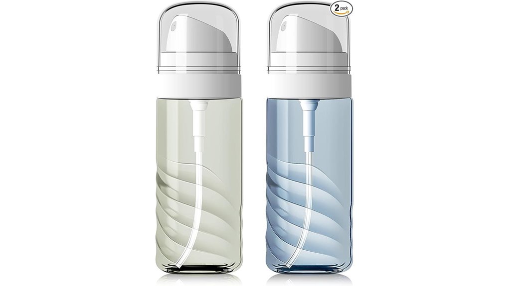 Mini Mist Sprayers for Travel Skincare with Fine Atomization 13 portable 60ml refillable pack