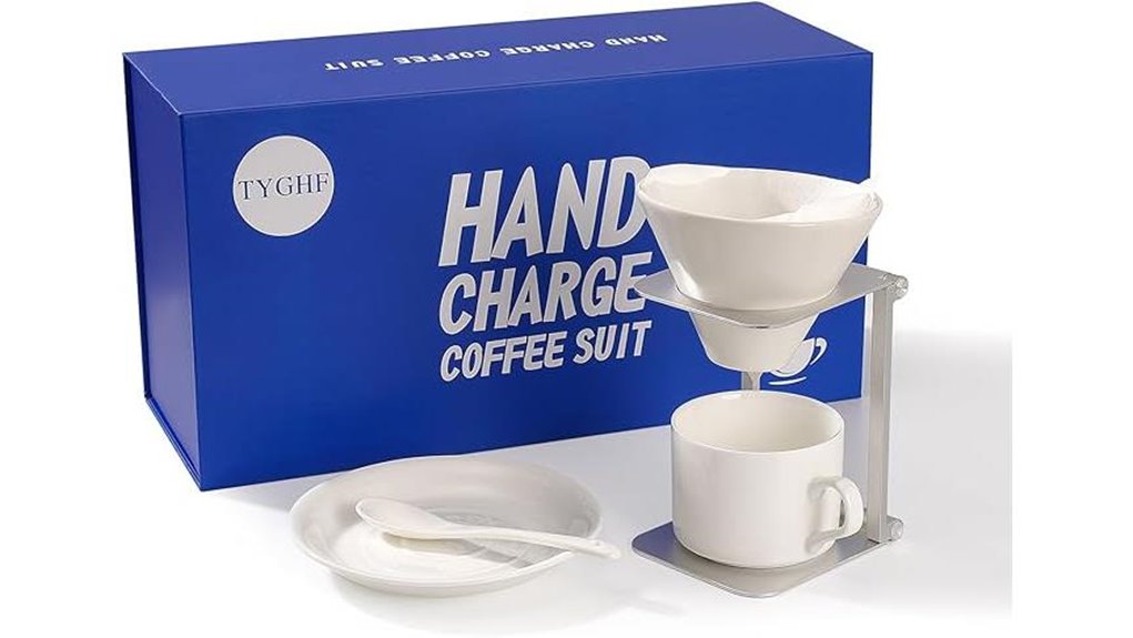 Best Travel Pour-Over Coffee Kits (All-In-One) for On-the-Go 14 portable 6 piece pour over stand