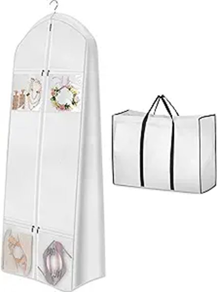 Best Dress Bags That Won't Crease on Your Wedding Trip 3 portable 70 wedding bag